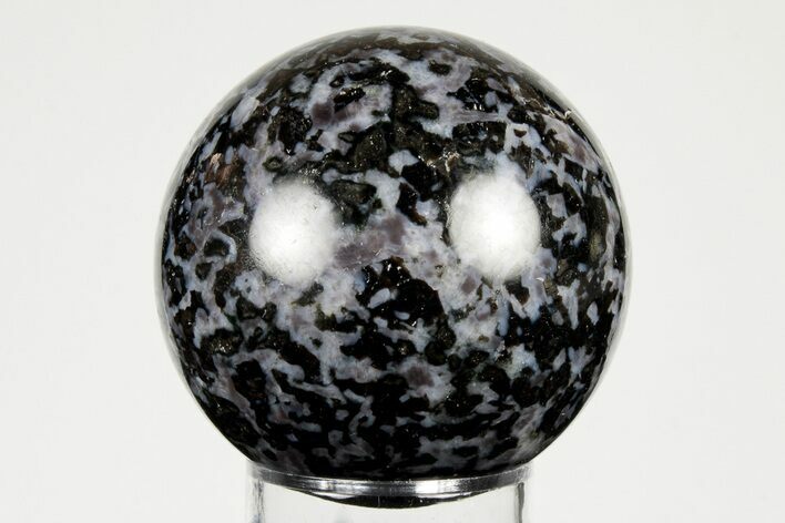 Polished, Indigo Gabbro Sphere - Madagascar #196178